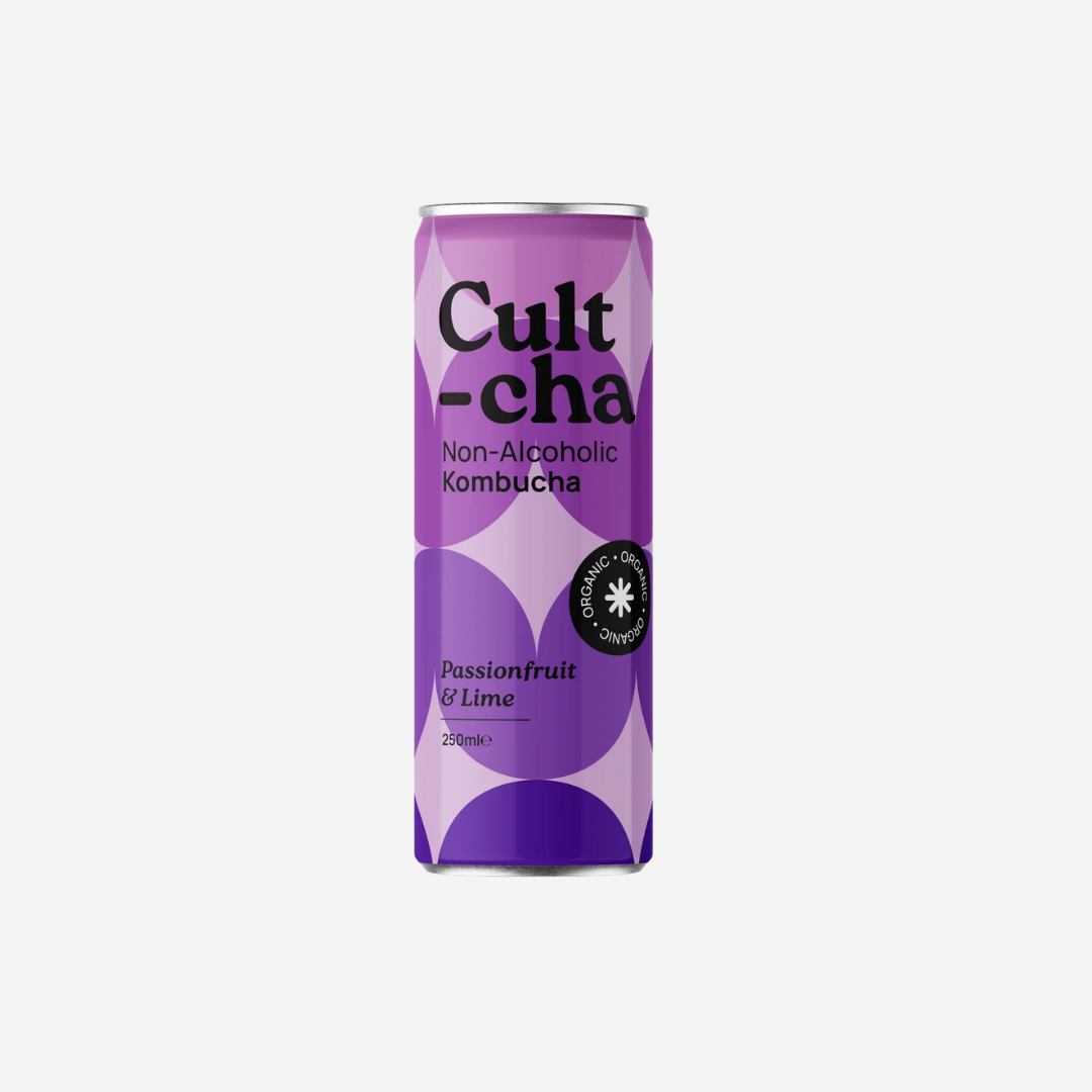 Cultcha Kombucha - Passionfruit Lime | Nono Zero
