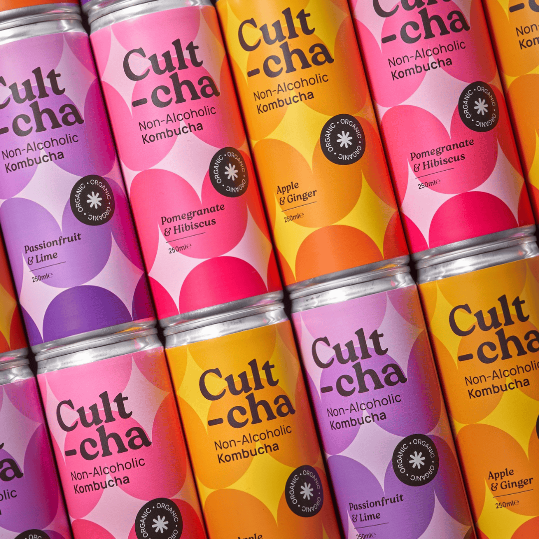 Cultcha Kombucha - drie smaken
