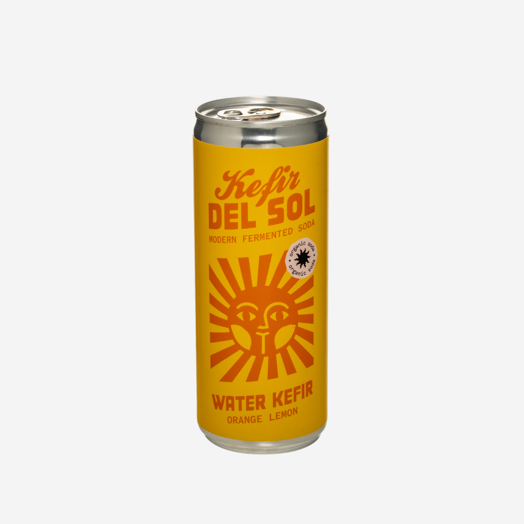 Kefir del Sol - Orange Lemon waterkefir bij Nono Zero