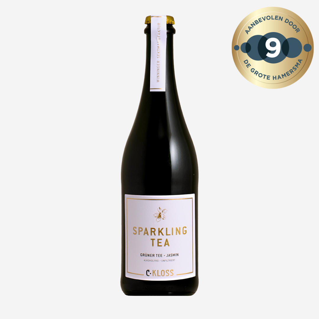C. Kloss Sparkling Tea Jasmijn – 750 ml | Nono Zero