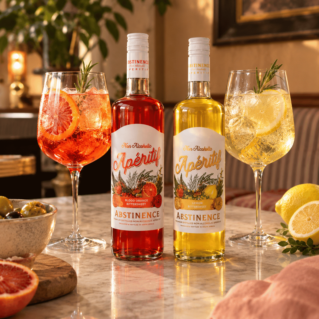 Alcoholvrij aperitief duo van Abstinence