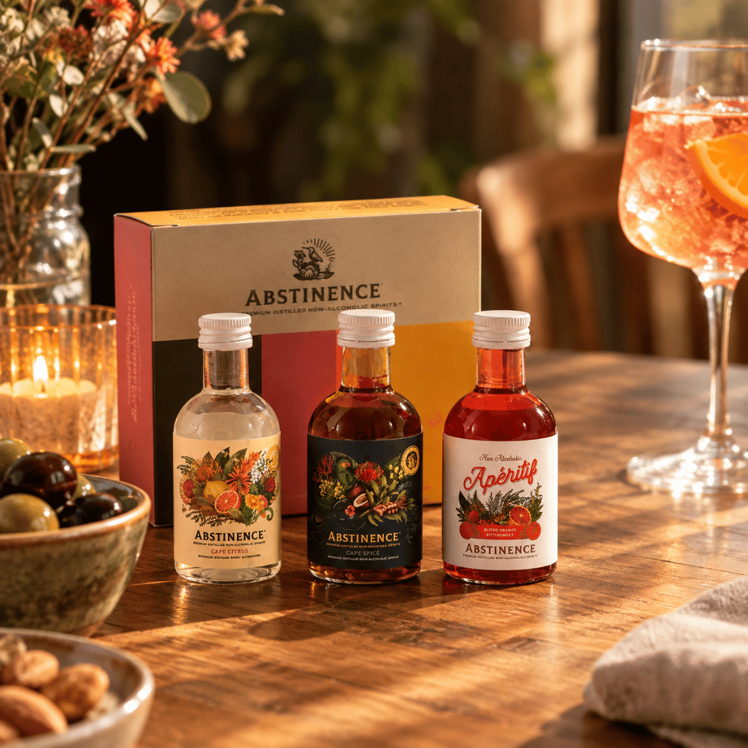 Alcoholvrij aperitief van Abstinence.