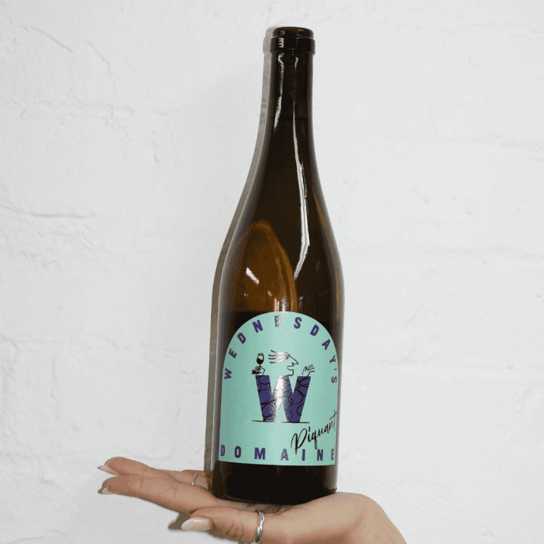Wednesday's Domaine Piquant: Alcoholvrije witte wijn (0.0%) online bij Nono Zero