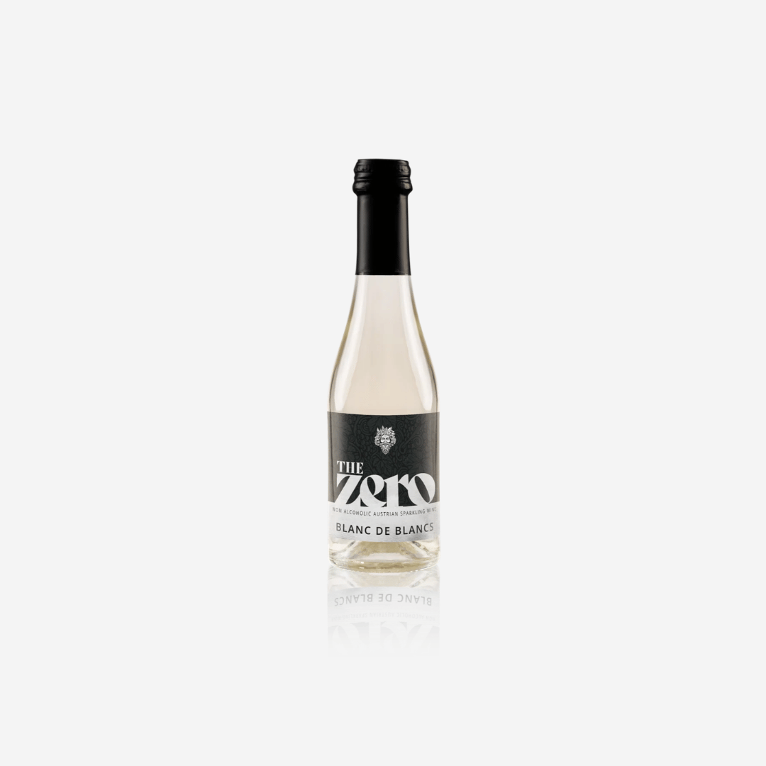 The Zero Sparkling Blanc de Blancs Piccolo 20 cl bij Nono Zero