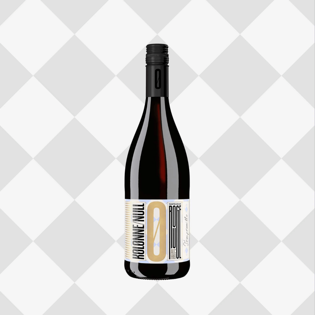 Goede alcoholvrije rode wijn: Tempranillo van Kolonne Null