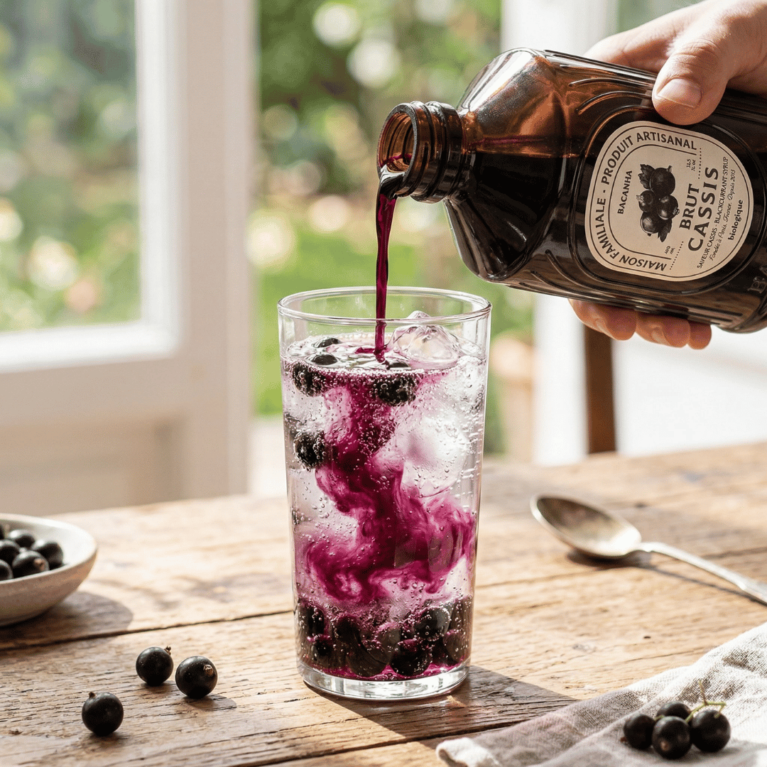 Biologische cassis siroop Bacanha