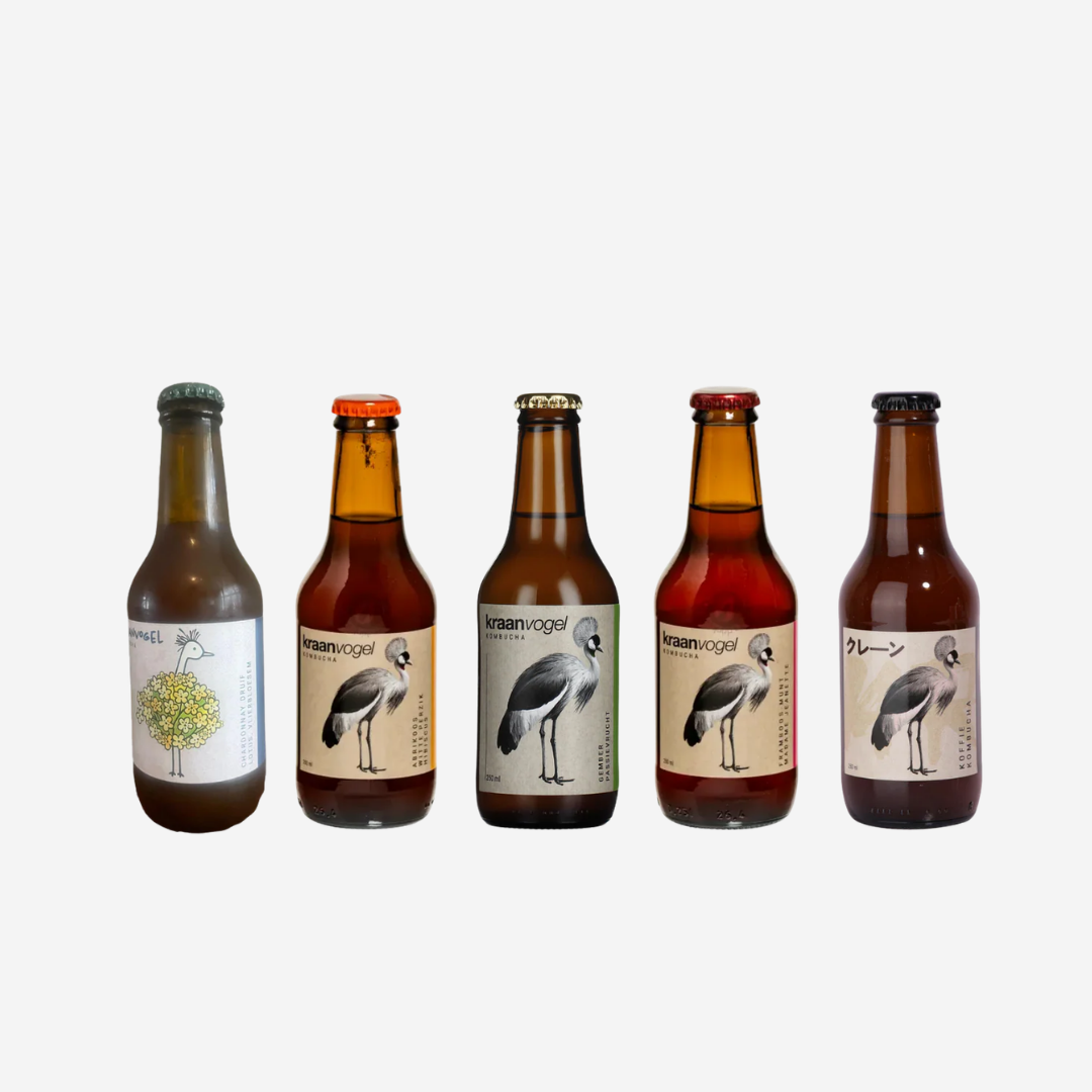 Kraanvogel - Kombucha Proefpakket - Nono Zero