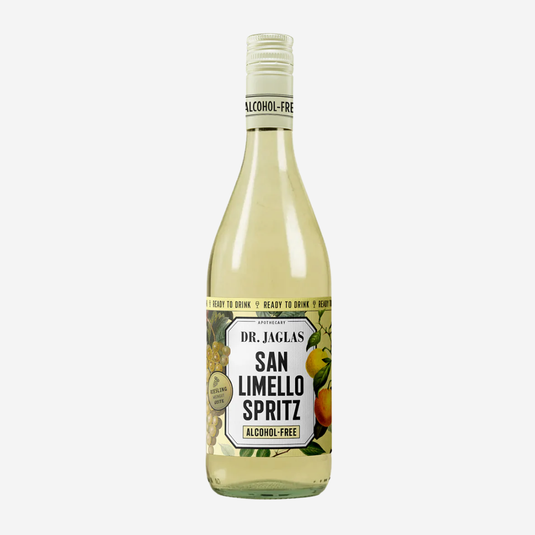 Dr. Jaglas San Limello Spritz – alcoholvrije ready-to-drink Spritz bij Nono Zero