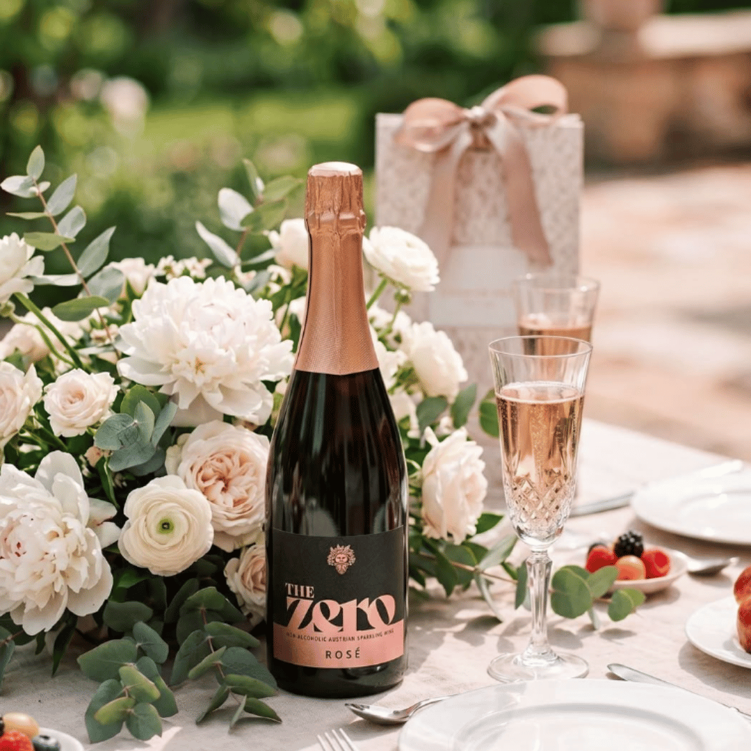 Lekkere alcoholvrije sparkling Rosé bij Nono Zero