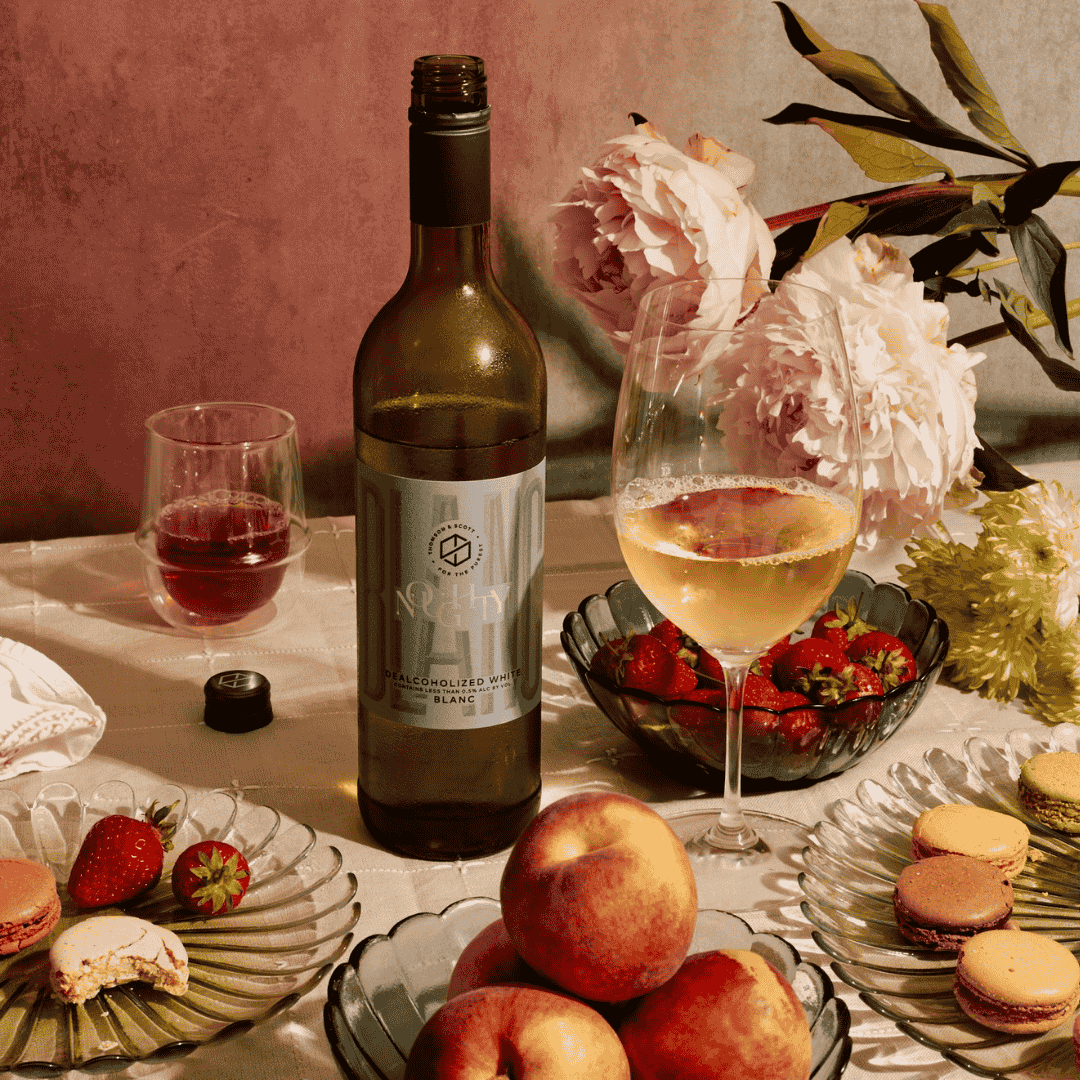 Thomson & Scott Noughty Dealcoholized White | Lekkere alcoholvrije wijn