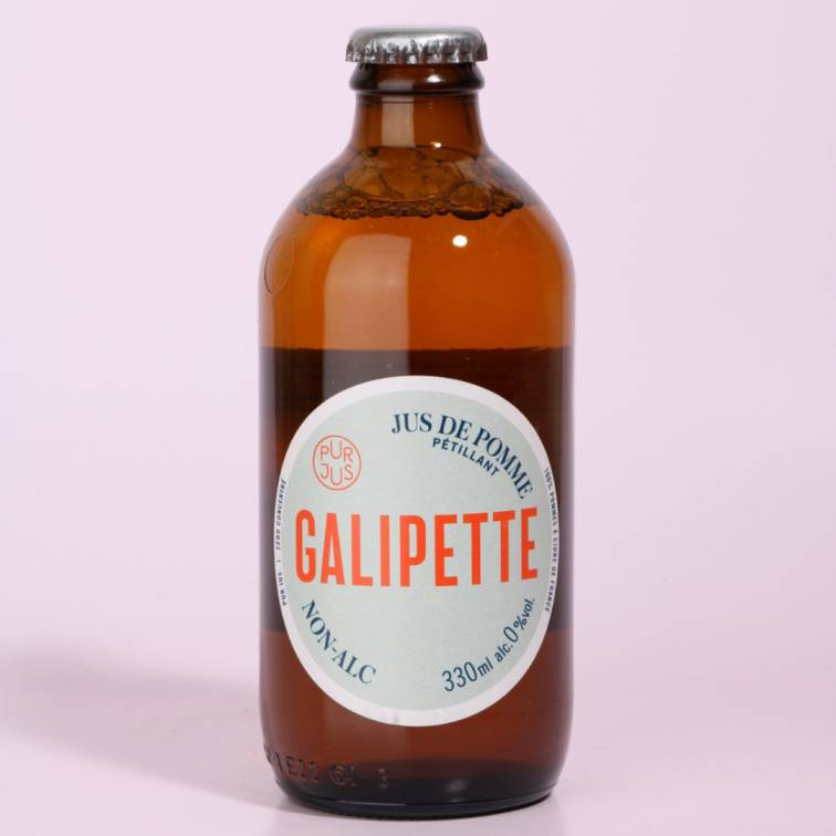 Galipette 0% voor een roze achtergrond.