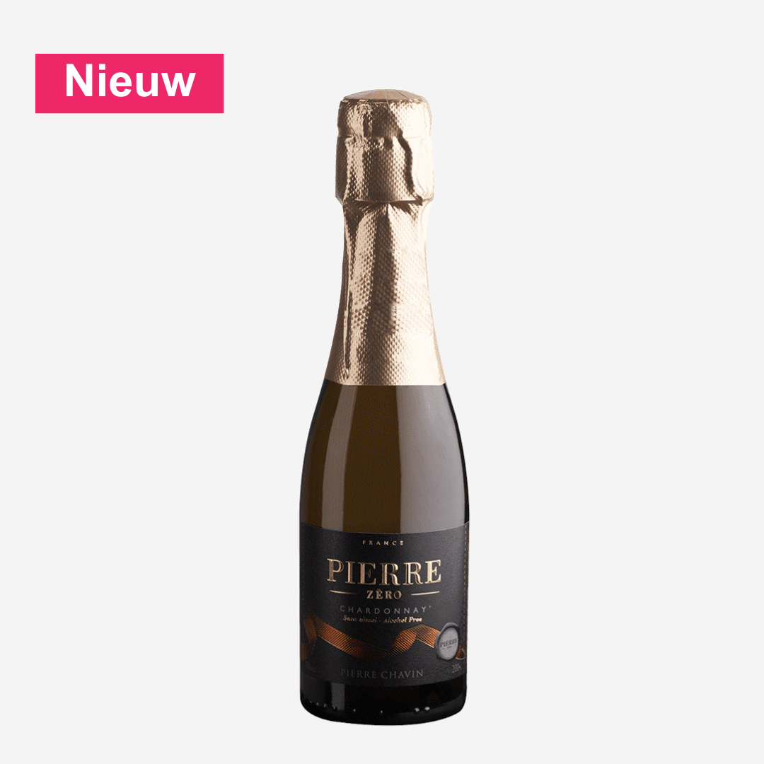 Pierre Zero Sparkling Chardonnay - 20cl - Alcoholvrij