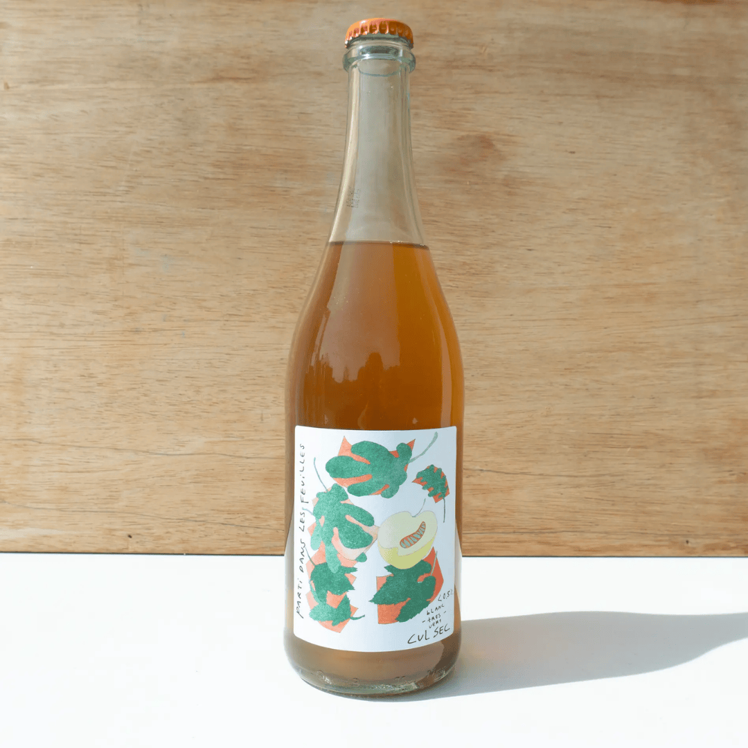 Cul Sec Parti dans les feuilles | Alcoholvrije natuurwijn