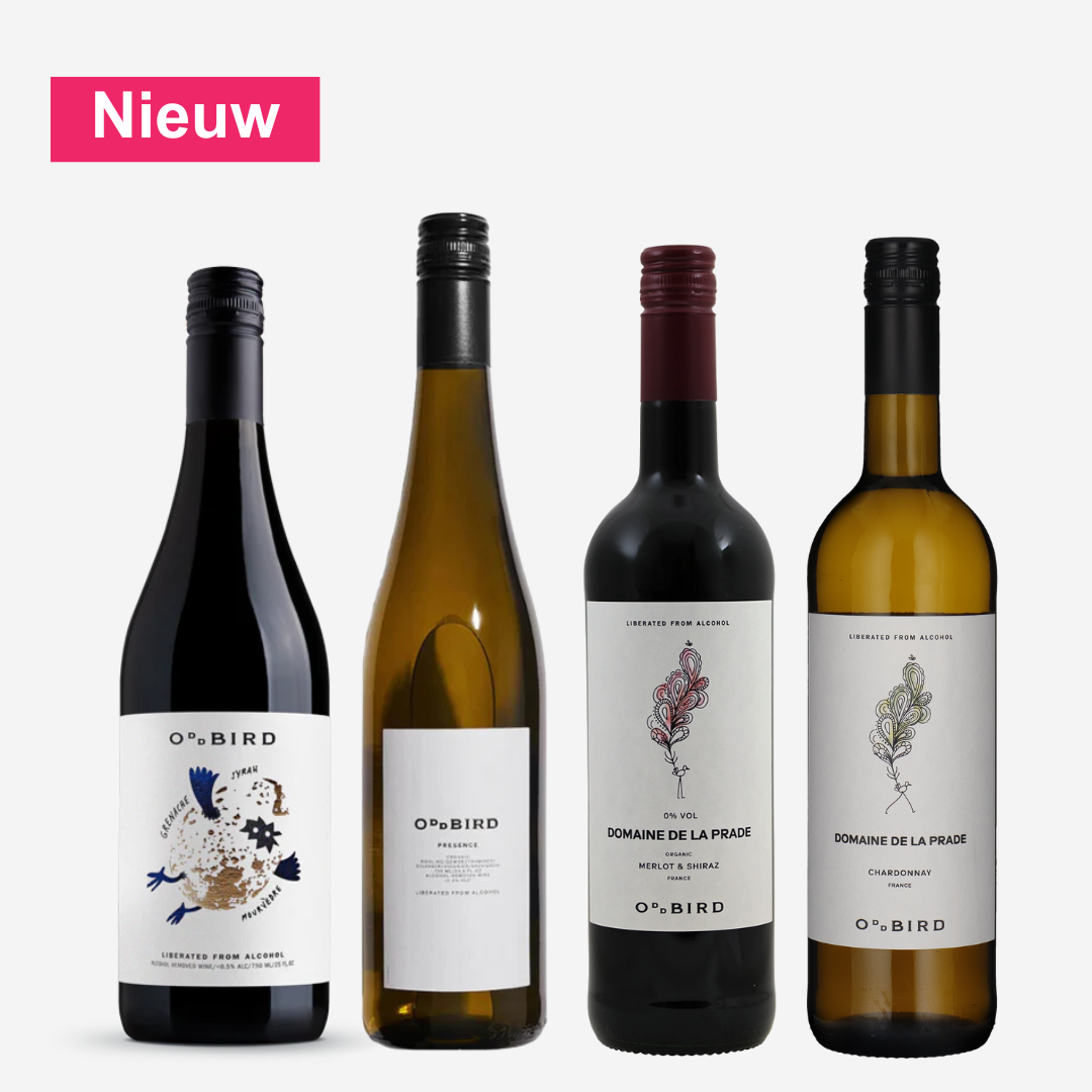 Proefpakket Oddbird Wijnen - Alcoholvrij - Nono Zero