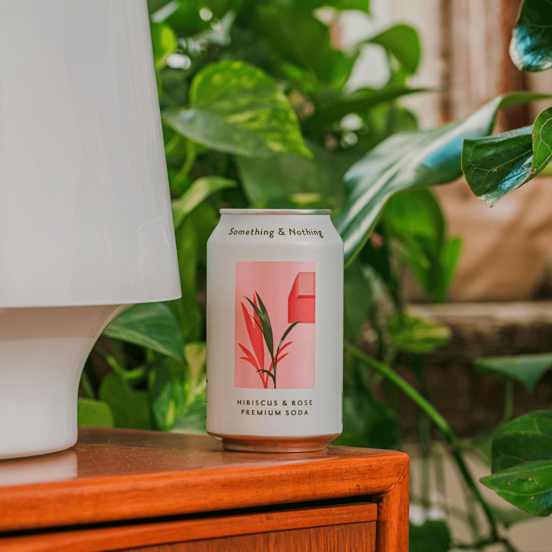 Something & Nothing Seltzer - Hibiscus Rose