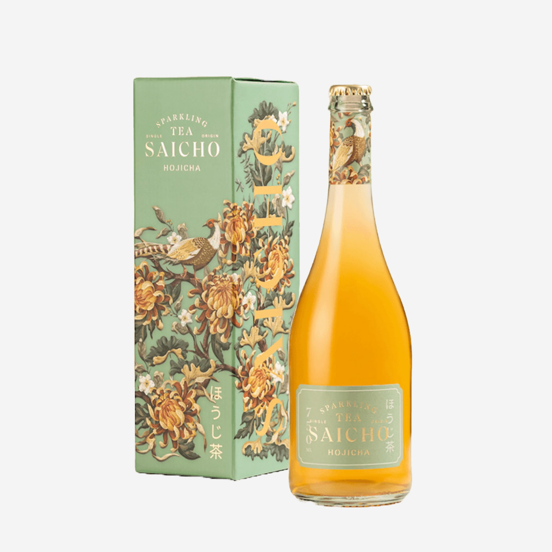 Saicho Hojicha Gift Box - Luxe sparkling tea cadeau | Nono Zero