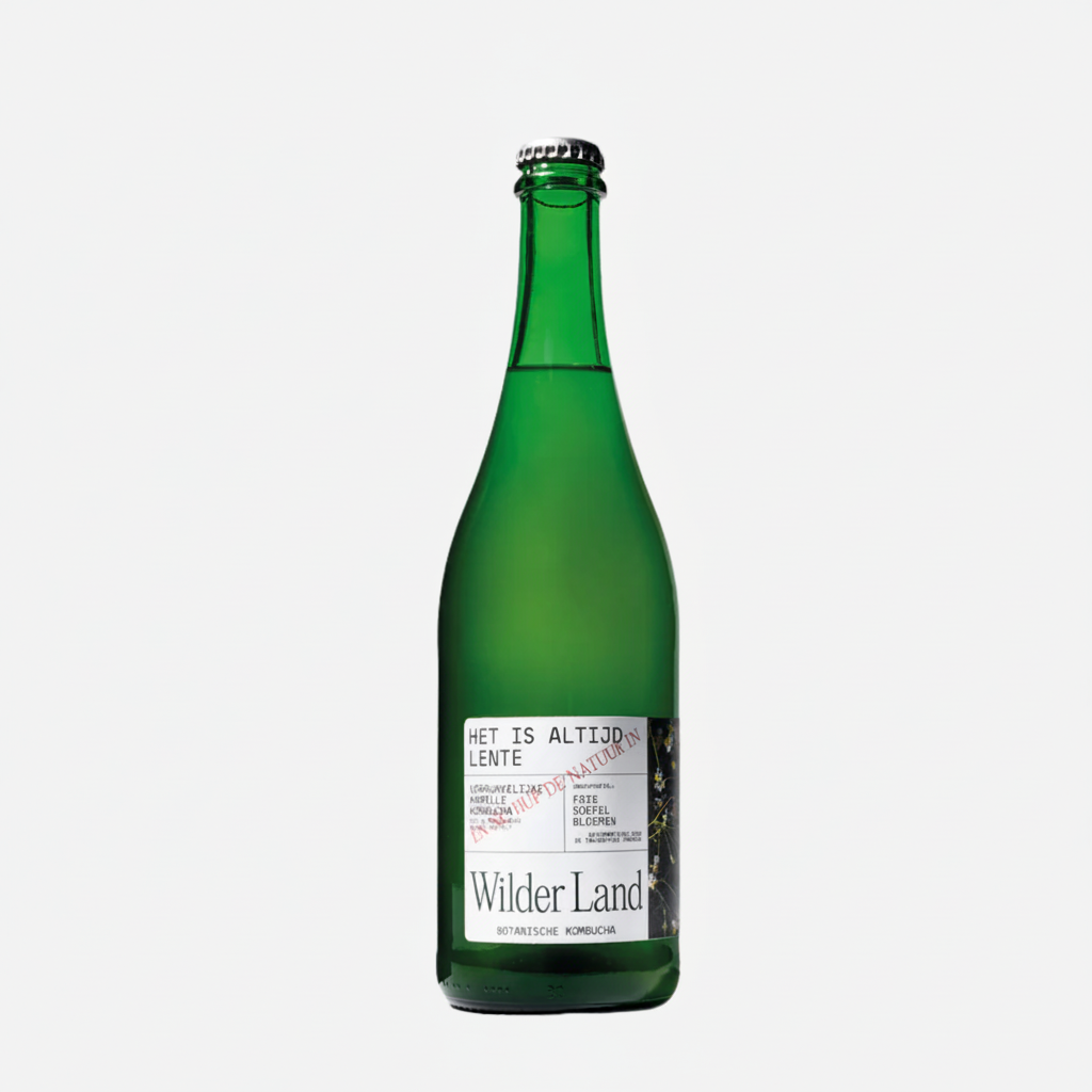 Wilder Land Kombucha Het is altijd lente - 75 cl