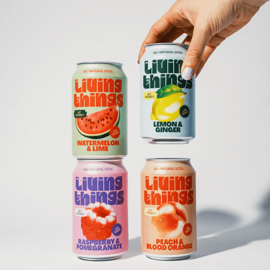 Proefpakket living things bij Nono Zero | prebiotische soda's