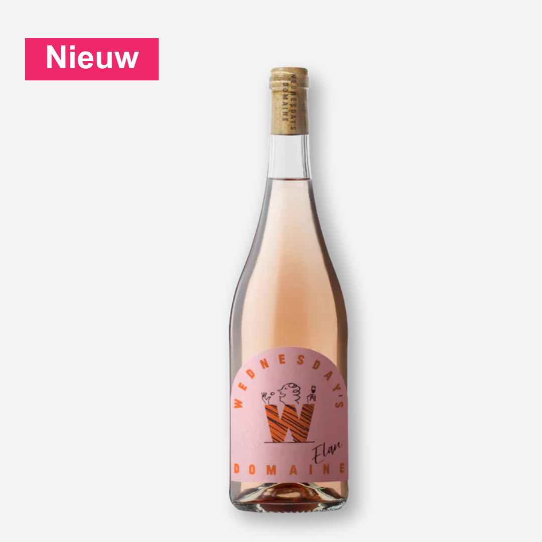 Wednesday's Domaine Elan: Alcoholvrije rosé (0.0%)