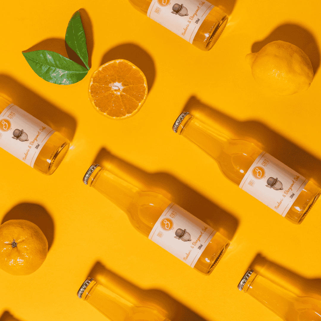 Three Cents Mandarin & Bergamot Soda | premium tonic voor alcoholvrije cocktails