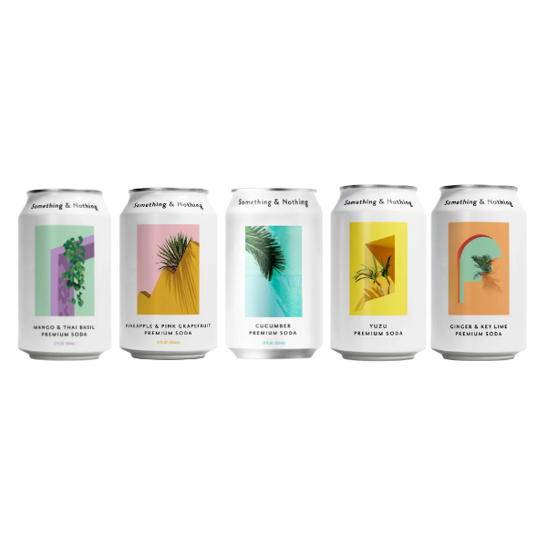 Something & Nohting - Premium Soda Proefpakket bij Nono Zero