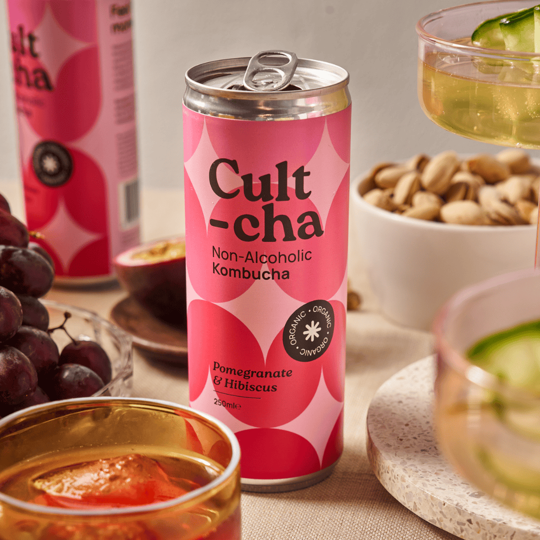 Cultcha Kombucha - Pomegranate Hibiscus