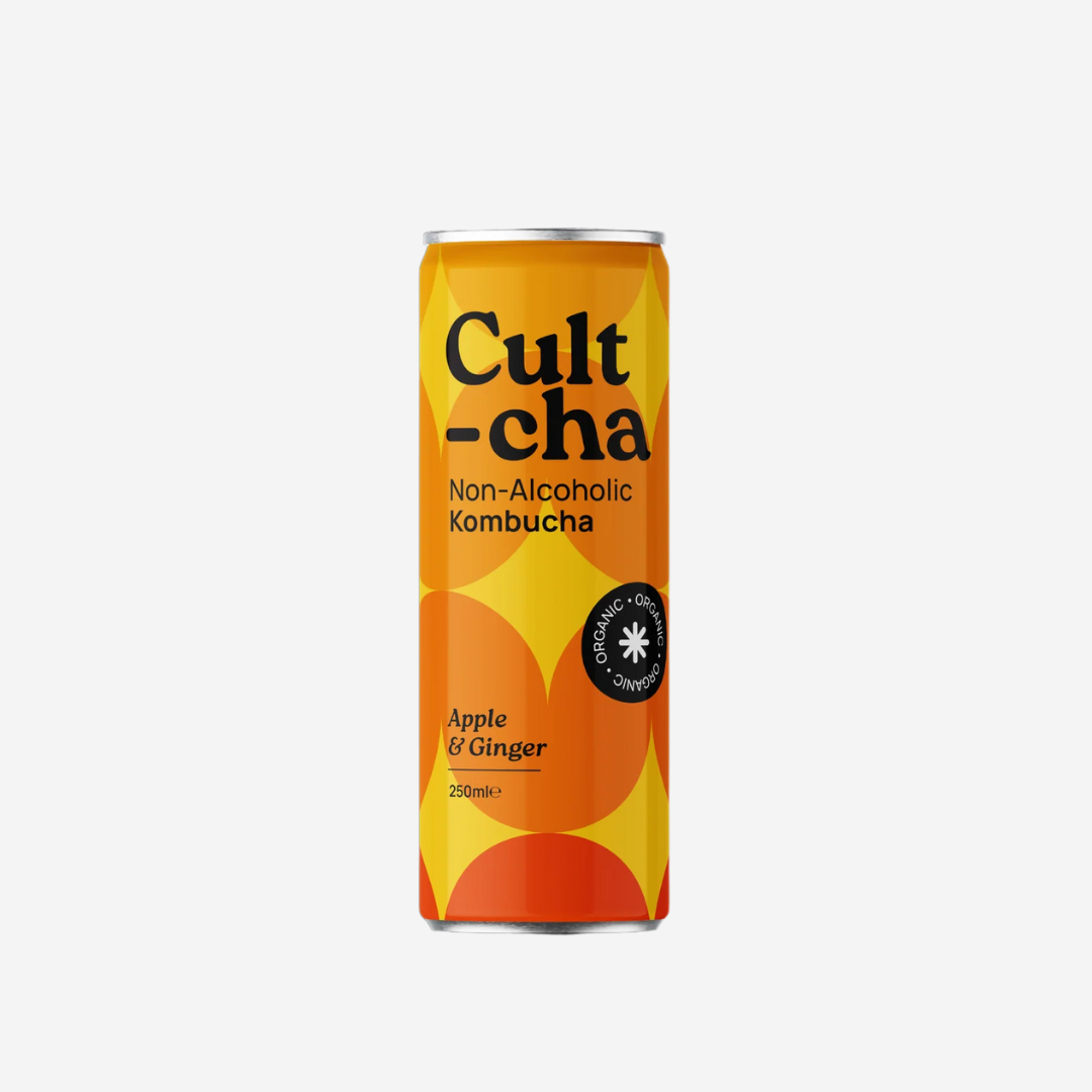 Cultcha Kombucha - Apple Ginger | Nono Zero