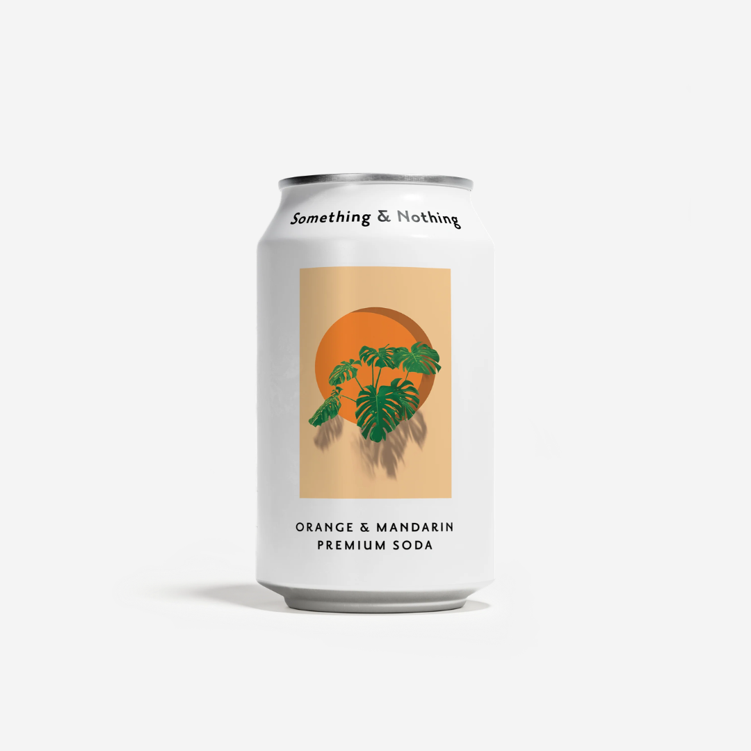 Something & Nothing Seltzer - Orange & Mandarin | Nono Zero