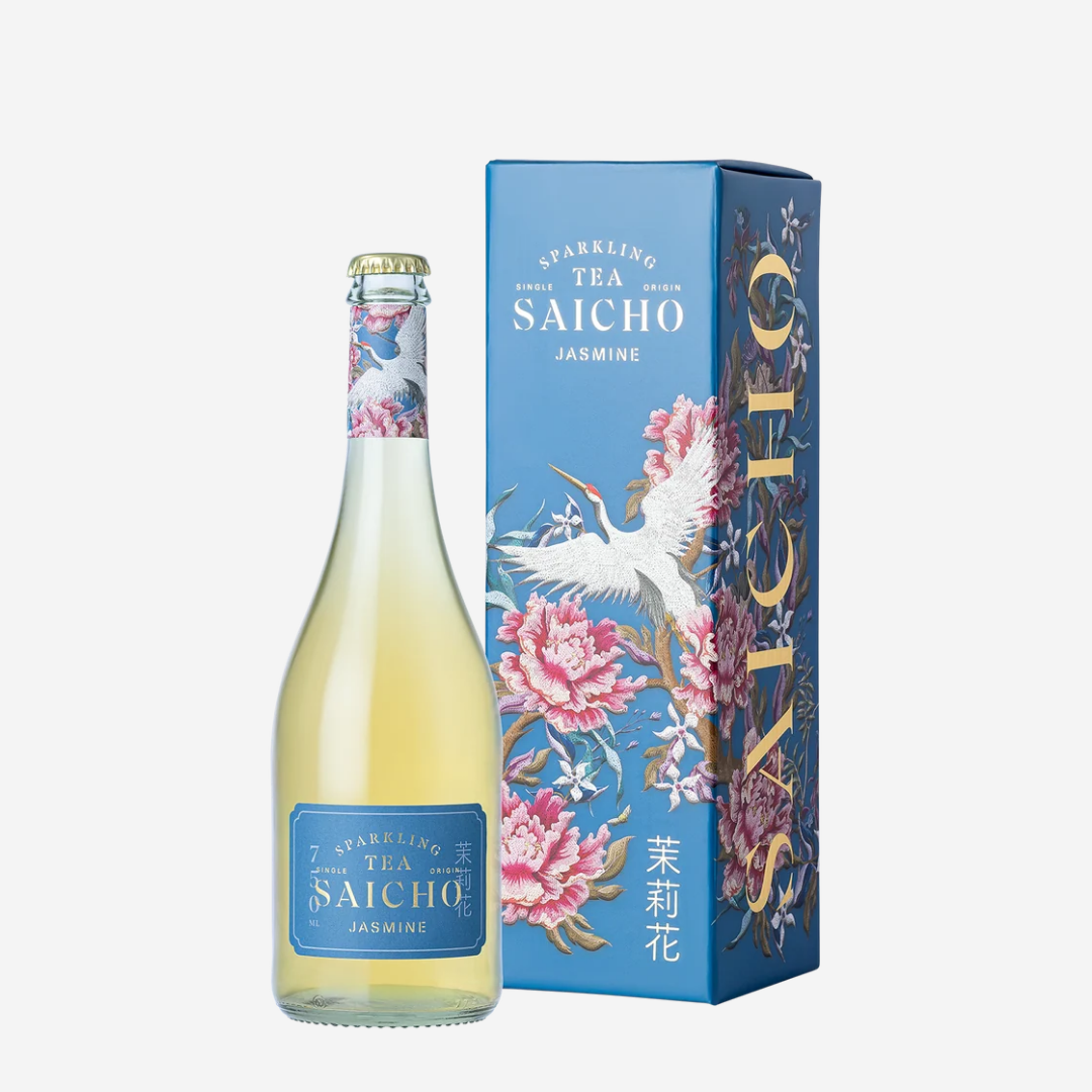 Saicho Jasmin Gift Box - Luxe sparkling tea cadeau bij Nono Zero