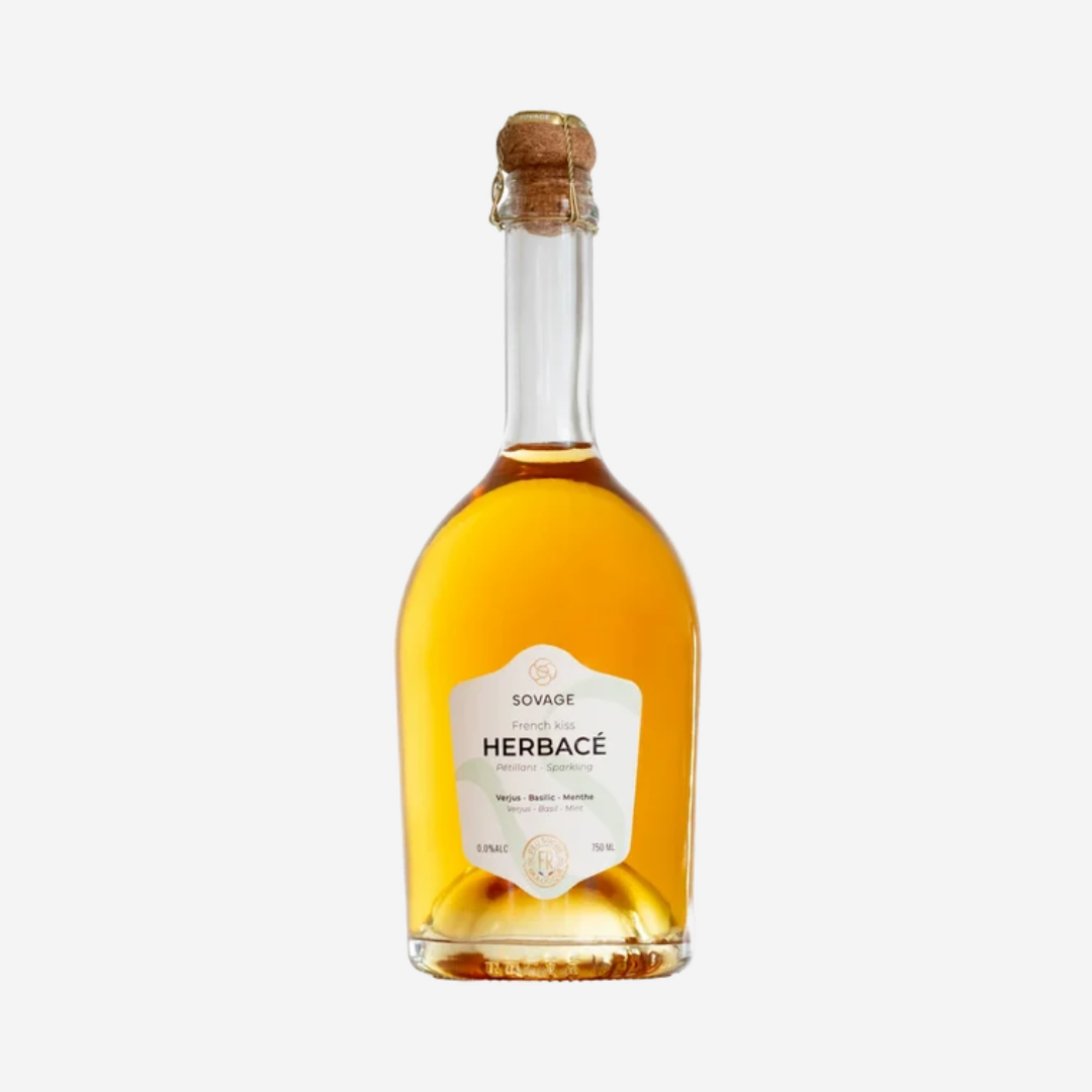 SOVAGE Herbacé | Botanical sparkling drink bij Nono Zero