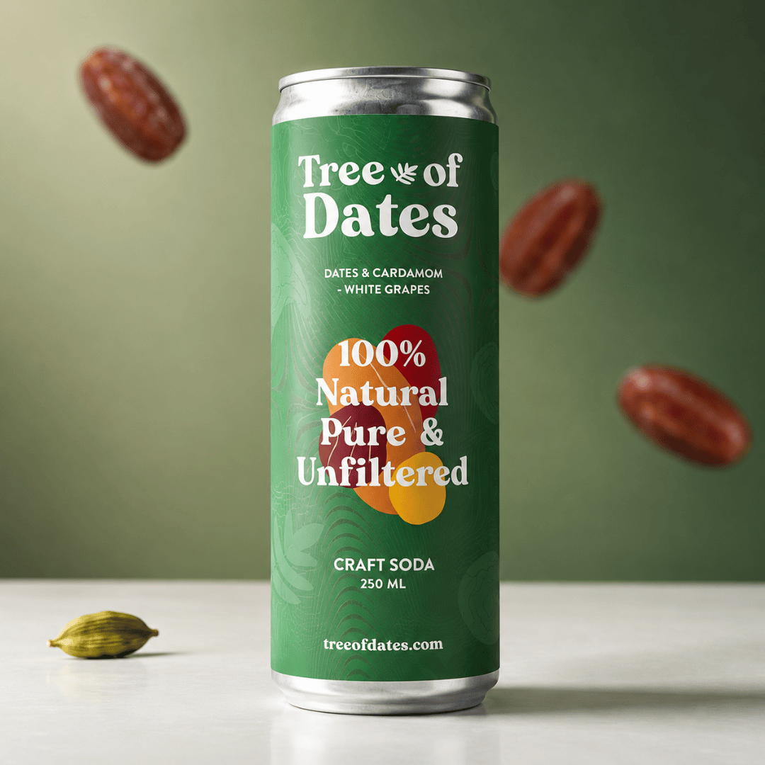 Tree of Dates Craft soda | Dates & Cardamom & White Grapes