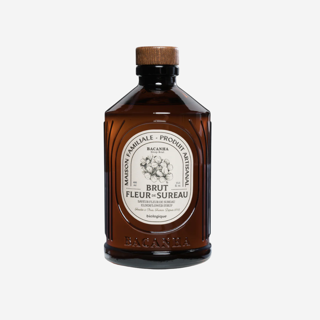 Bacanha - Vlierbloesem siroop - Bio bij Nono Zero