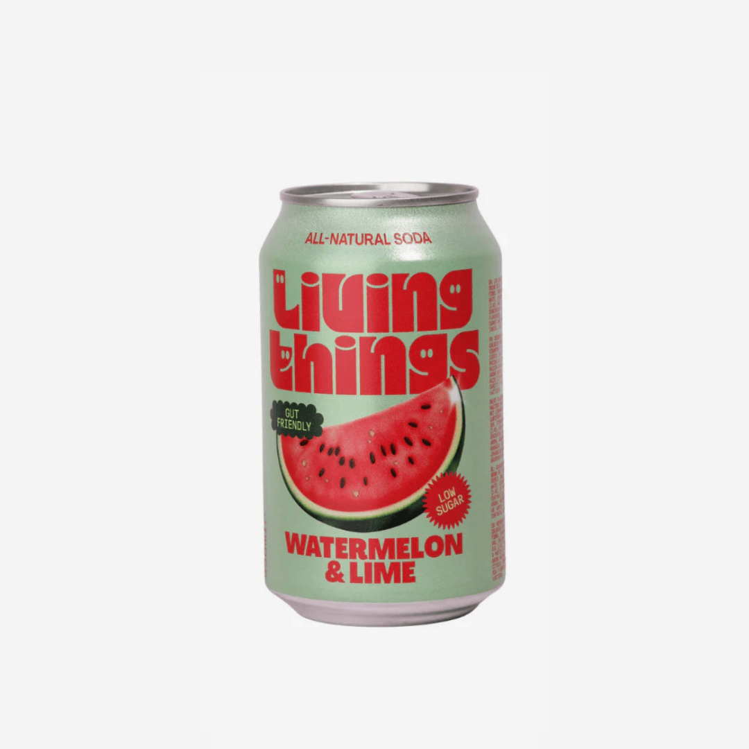 Living Things Watermelon & Lime | Prebiotische Soda Nono Zero