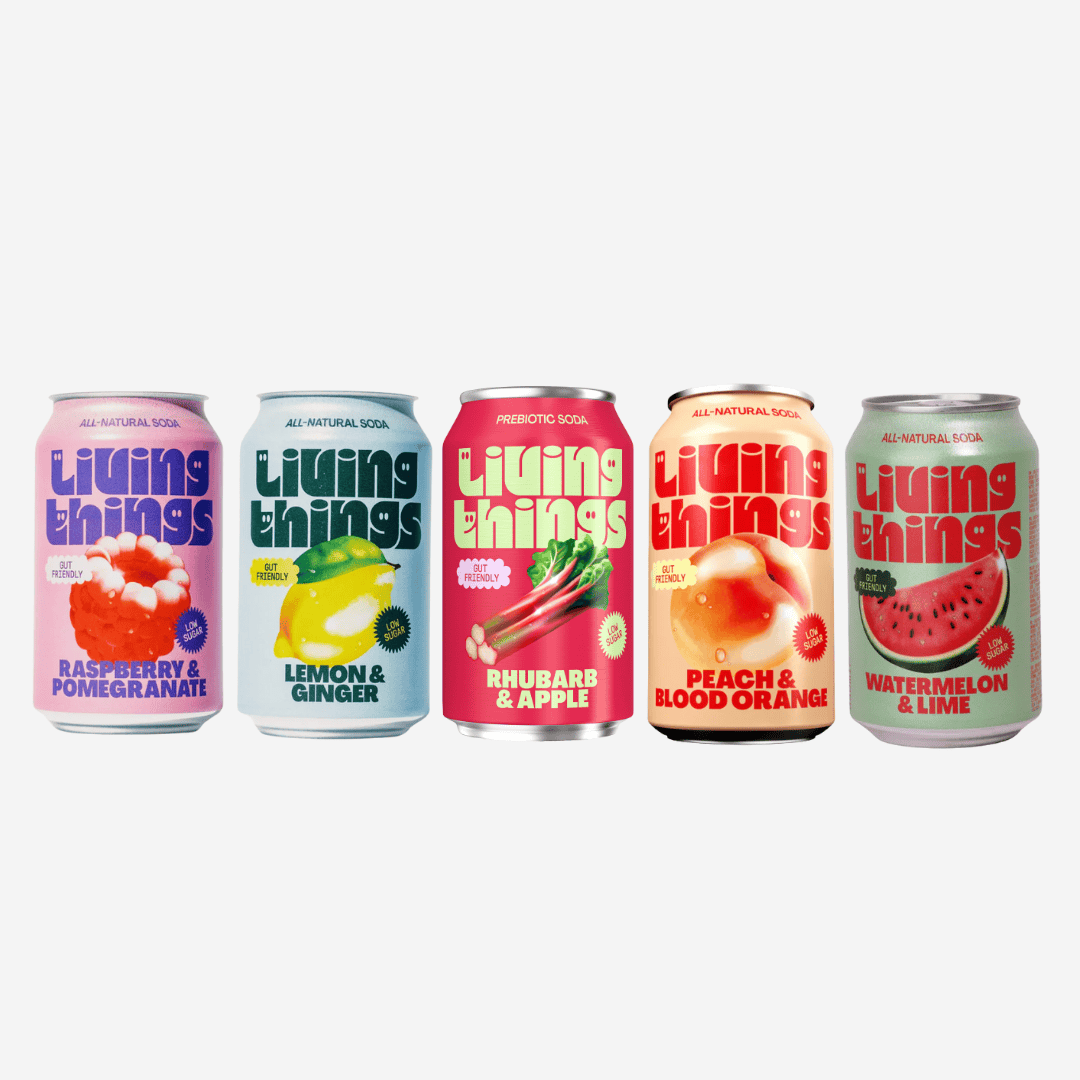 Living Things Proefpakket | Prebiotische soda's Nono Zero