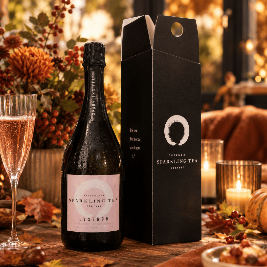 Copenhagen Sparkling Tea LYSERØD 0.0% met Gift Box