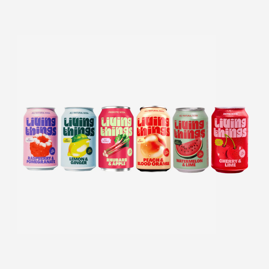 Living Things Proefpakket | Prebiotische soda's