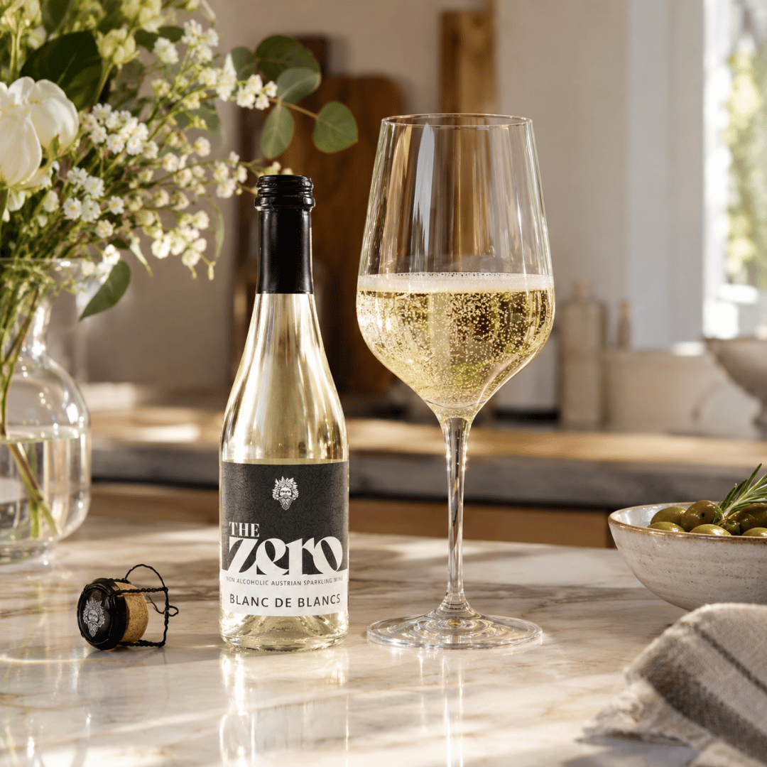 Lekkere mini bubbel alcoholvrij | Blanc de Blancs