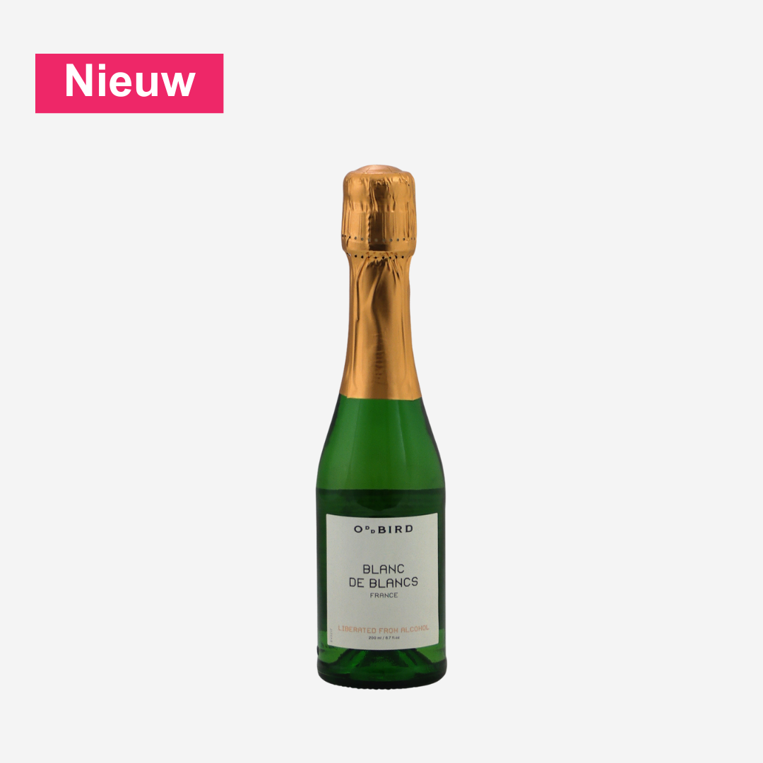 Oddbird Blanc de Blancs - 20 cl - alcoholvrije champagne