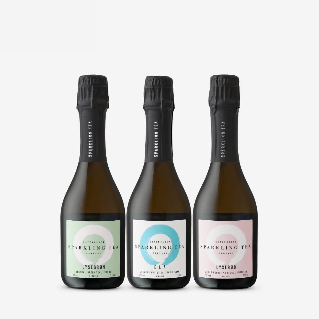 Copenhagen Sparkling Tea - Proefpakket mini's bij Nono Zero