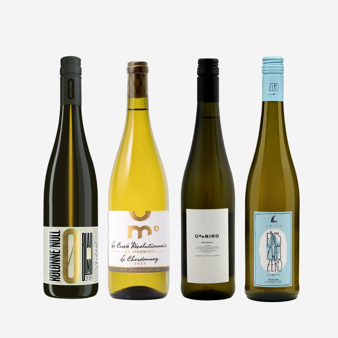Sober October Witte Wijnen Pakket - alcoholvrij bij Nono Zero