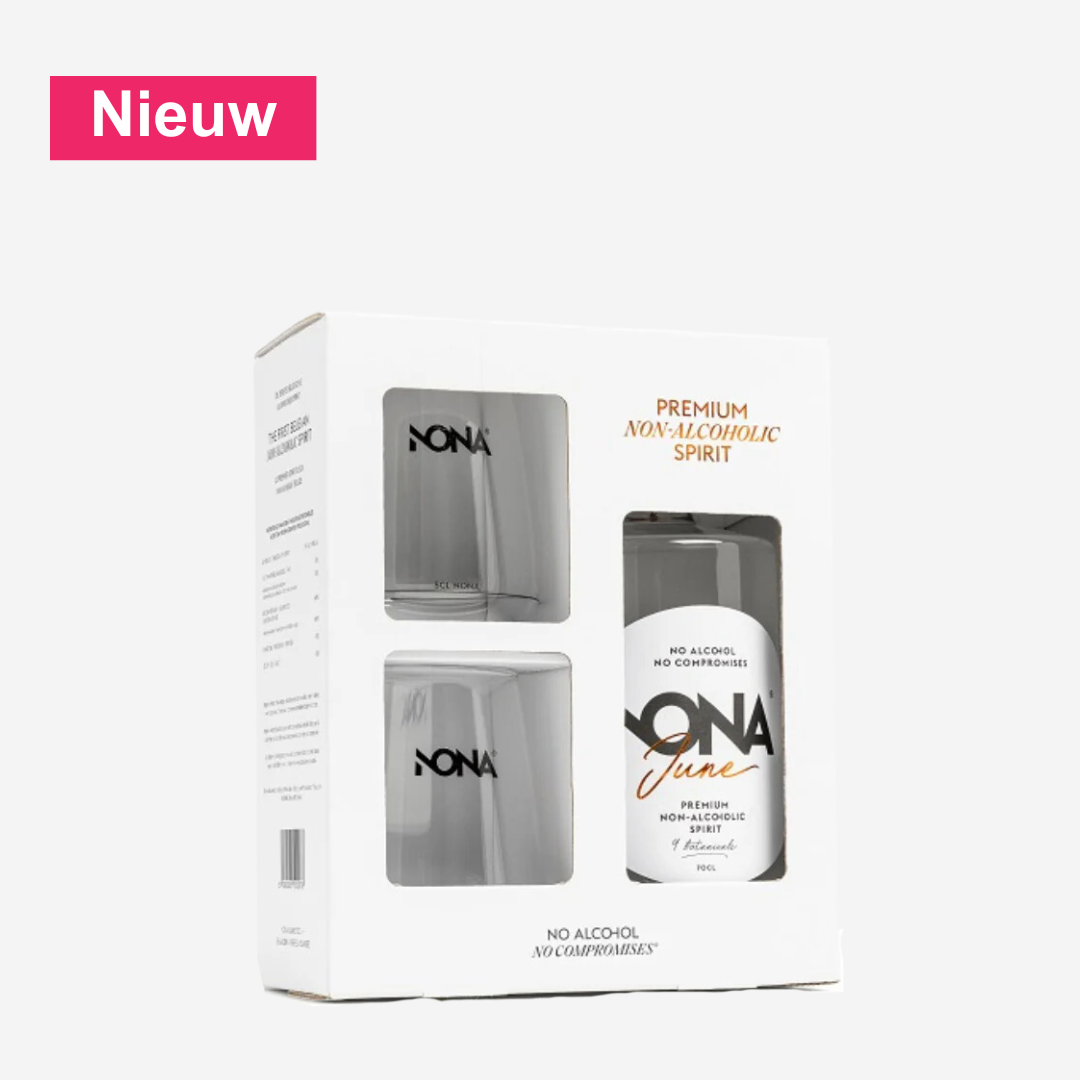 NONA June Giftbox met glazen