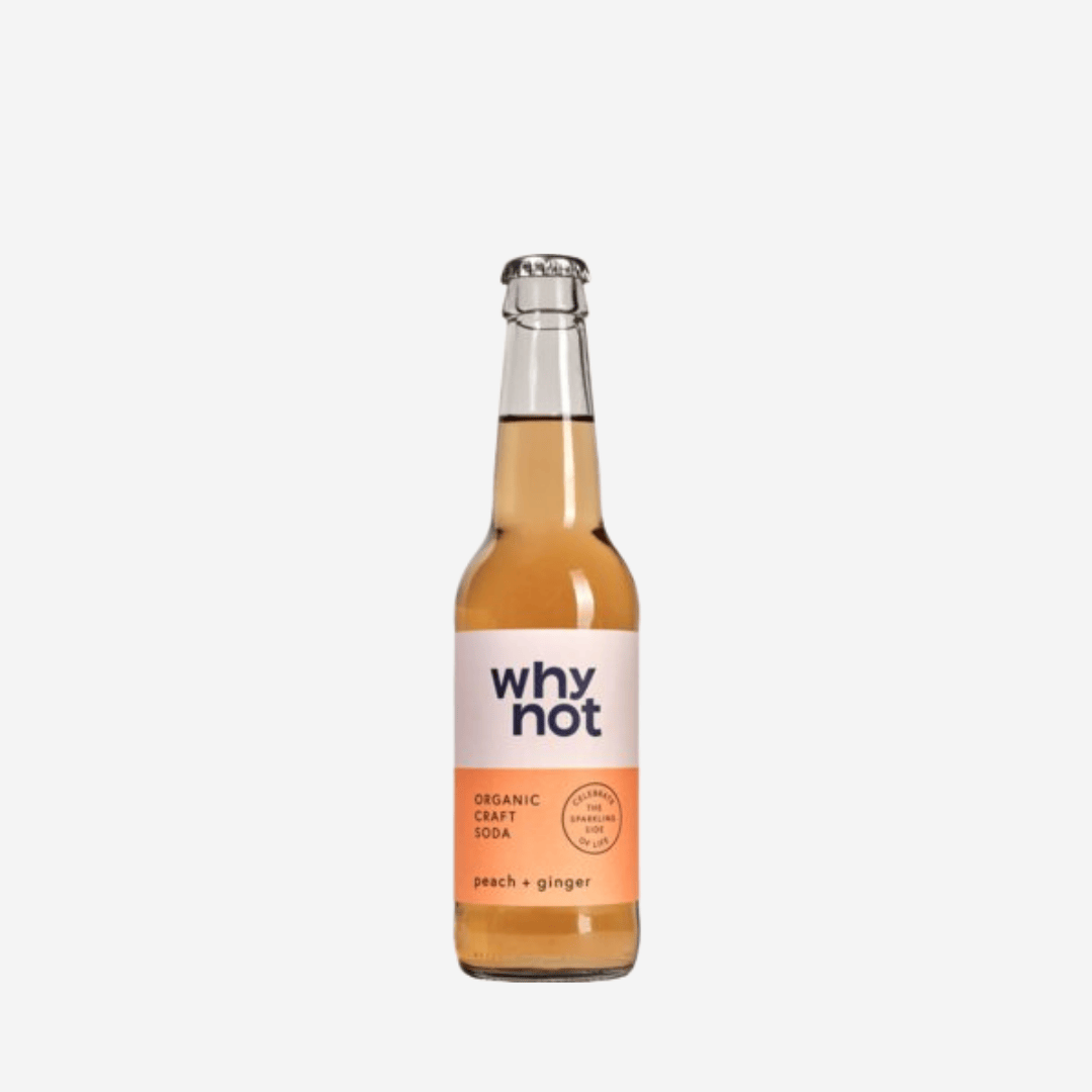 Why Not Peach Ginger BIO - Craft Soda | Nono Zero