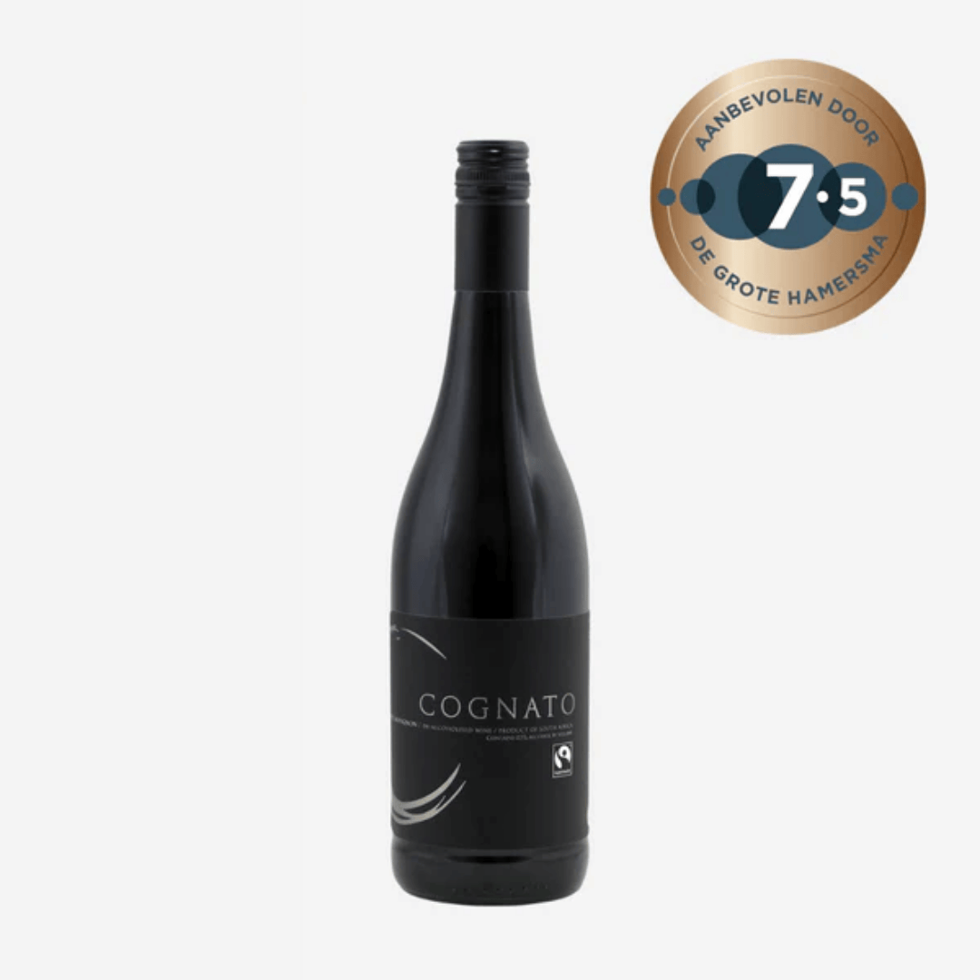 Cognato Cabernet Sauvignon - alcoholvrije rode wijn bij Nono Zero