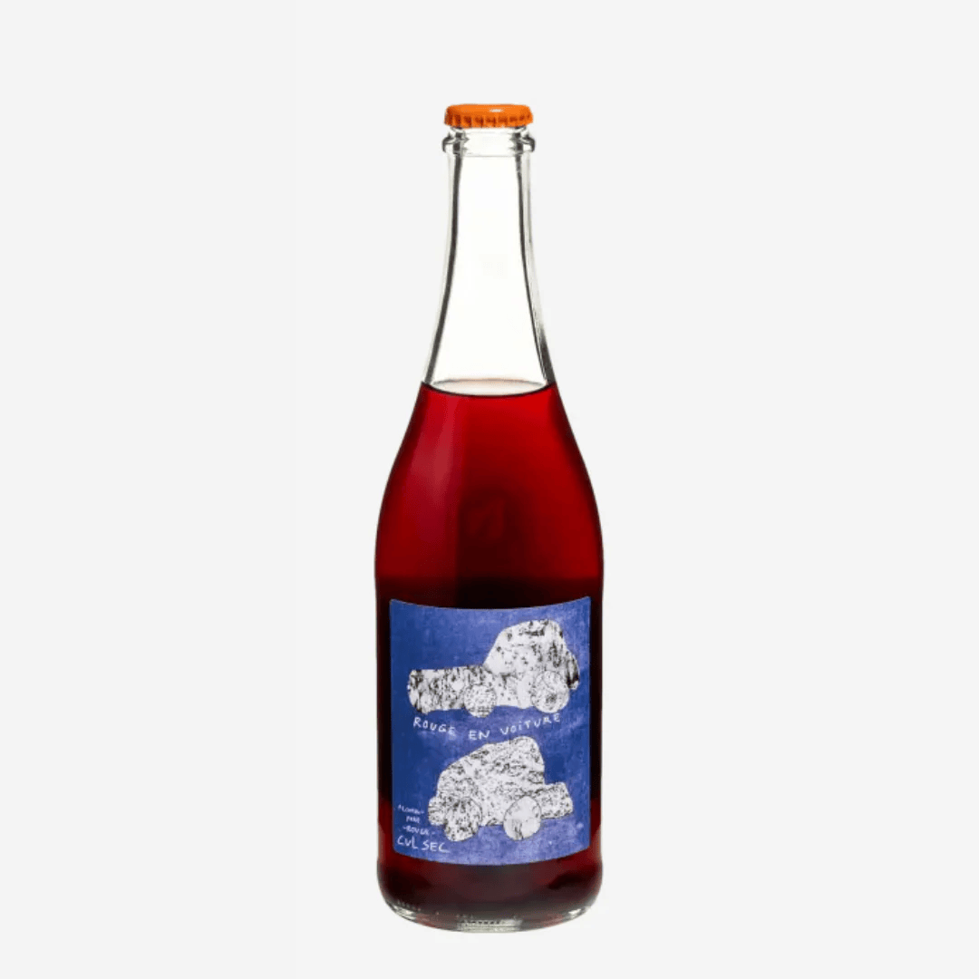 Cul Sec Rouge en Voiture - Alcoholvrije rode wijn bij Nono Zero