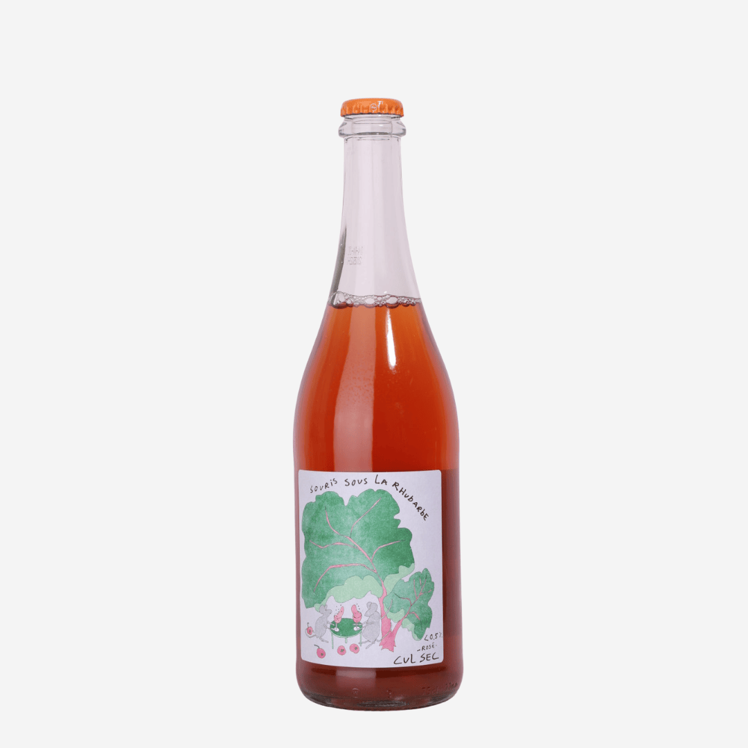 Cul Sec Souris sous la Rhubarbe - alcoholvrije natuurwijn bij Nono Zero