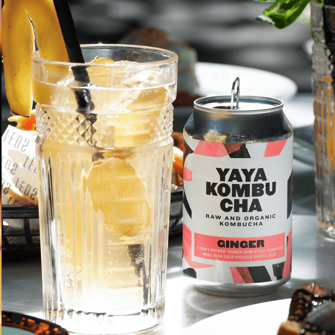 Lekkere kombucha 
 Yaya Kombucha - Ginger BIO