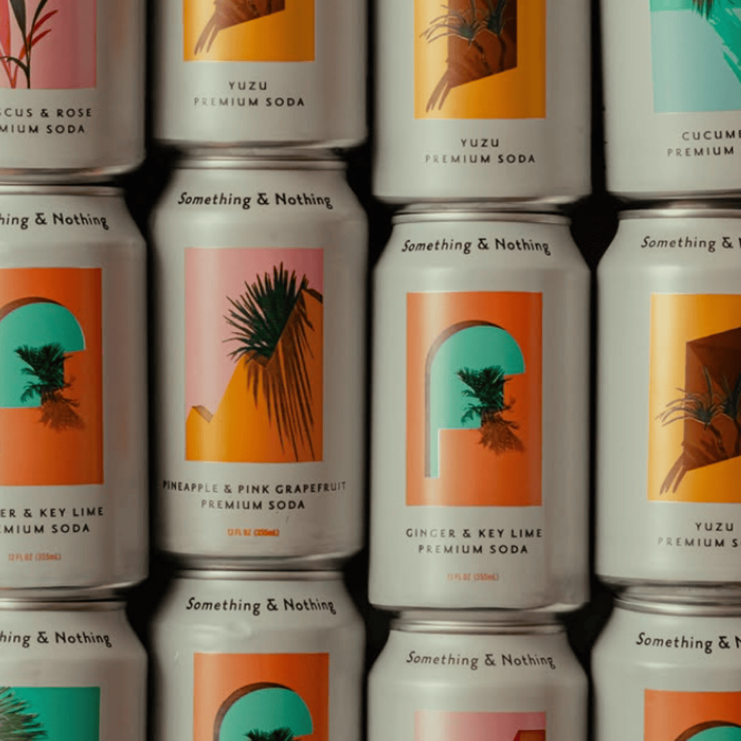 Something & Nothing Premium Soda - Ginger & Key Lime