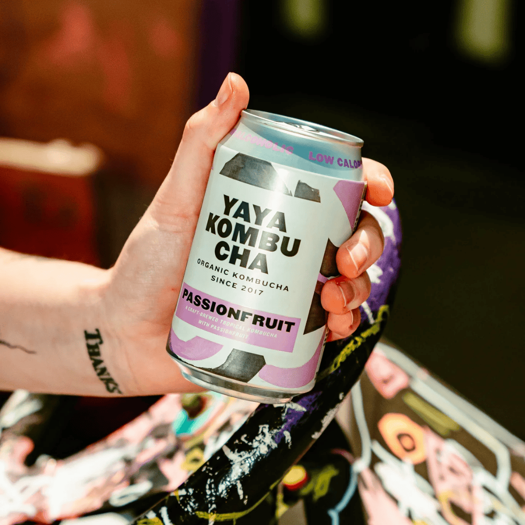 YAYA Kombucha - Passionfruit BIO Lekkere kombucha