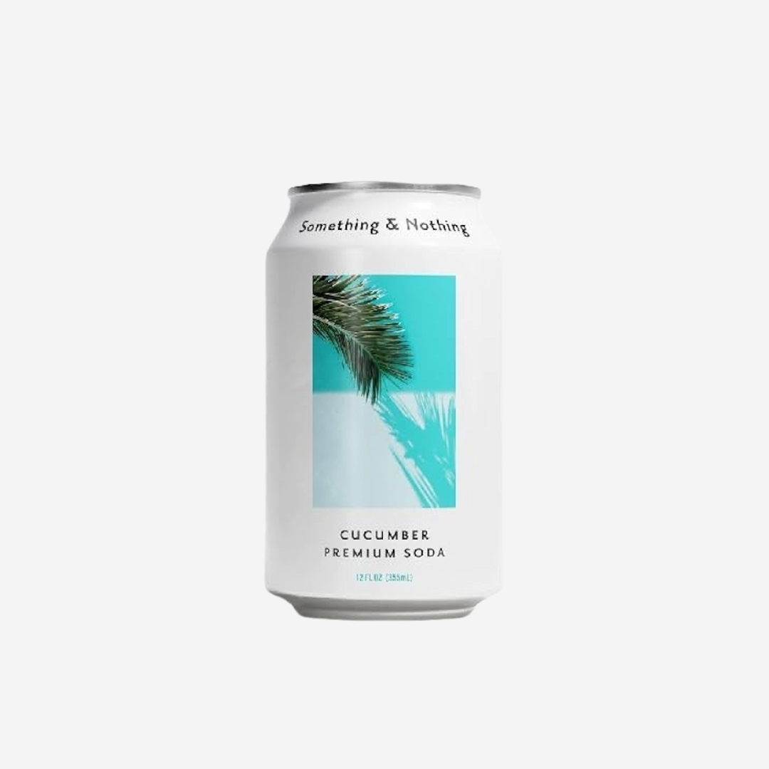 Something & Nothing Premium Soda- Cucumber | Nono Zero