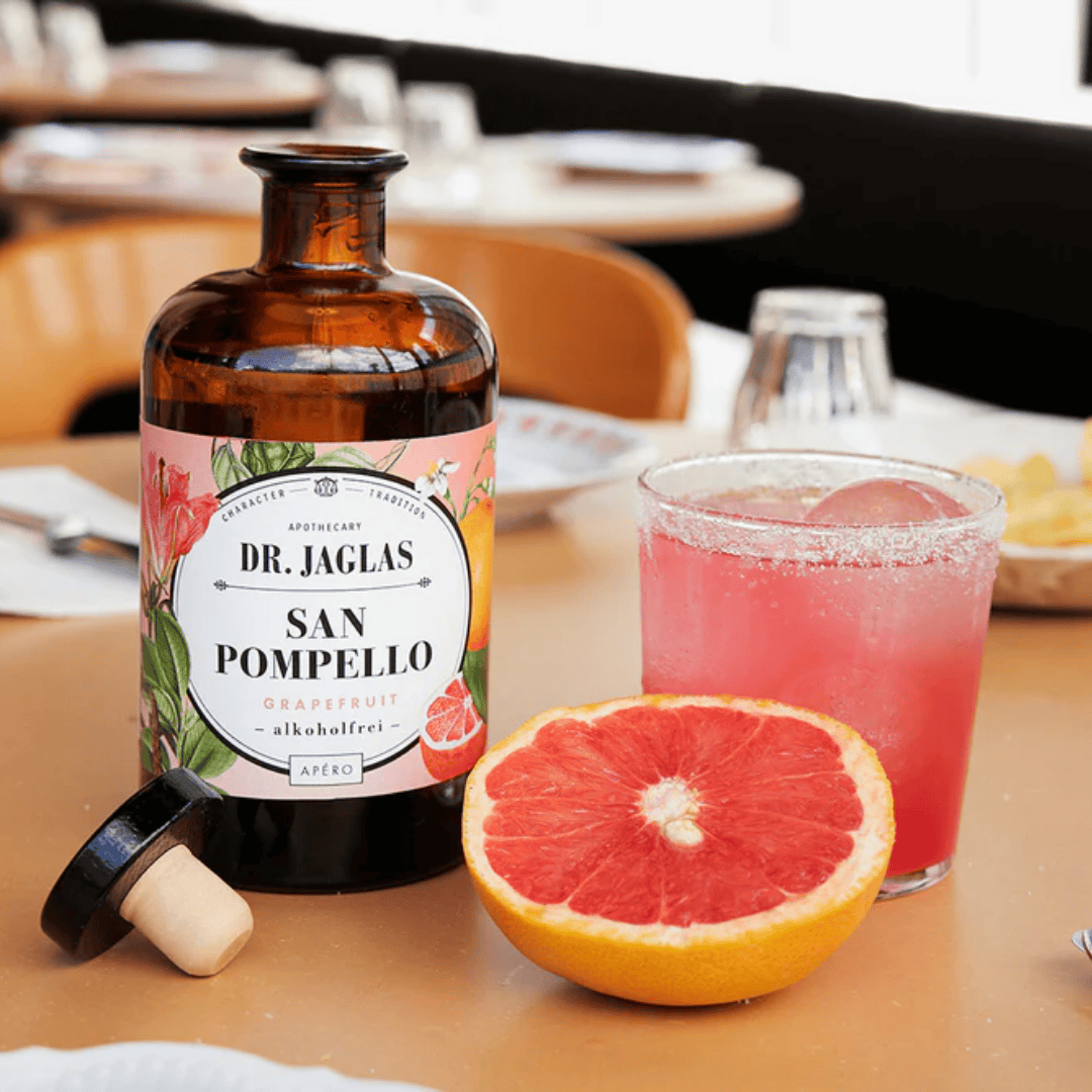 Dr. Jaglas San Pompello – Pink Grapefruit alcoholvrije aperitief 